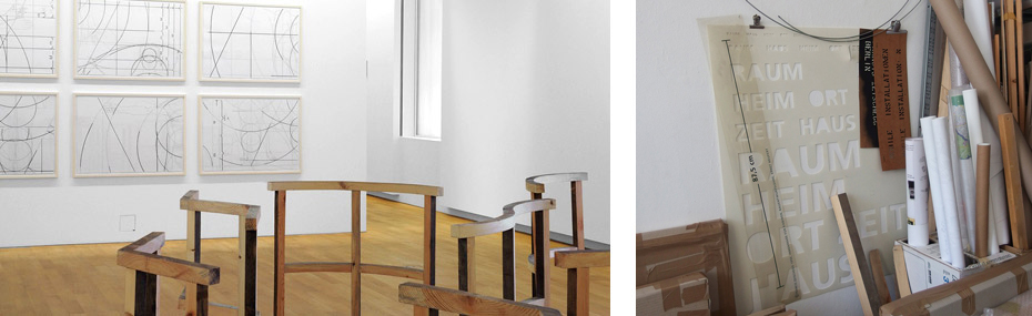Ausstellung und Atelier von Francis Zeischegg